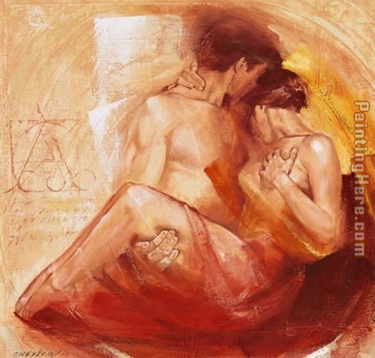 Tender Passion painting - Talantbek Chekirov Tender Passion art painting